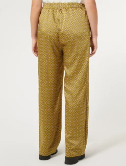 Marina Rinaldi Pantalon en sergé imprimé OCRE Fashion