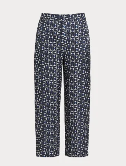 Marina Rinaldi Pantalon en sergé imprimé BLEUMARINE Sale