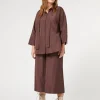 Marina Rinaldi Pantalon en taffetas FARD New