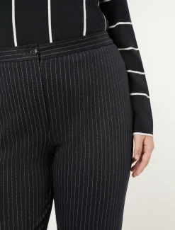 Marina Rinaldi Pantalon en tissu point Milano BLEUMARINE Fashion