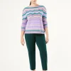 Marina Rinaldi Pantalon en tissu technique VERTFONCE' Clearance