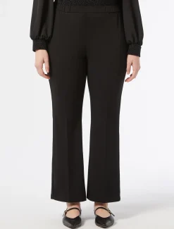 Marina Rinaldi Pantalon en tissu technique NOIR Clearance