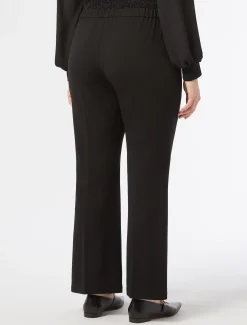Marina Rinaldi Pantalon en tissu technique NOIR Clearance