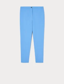 Marina Rinaldi Pantalon en toile de coton AZURE Hot