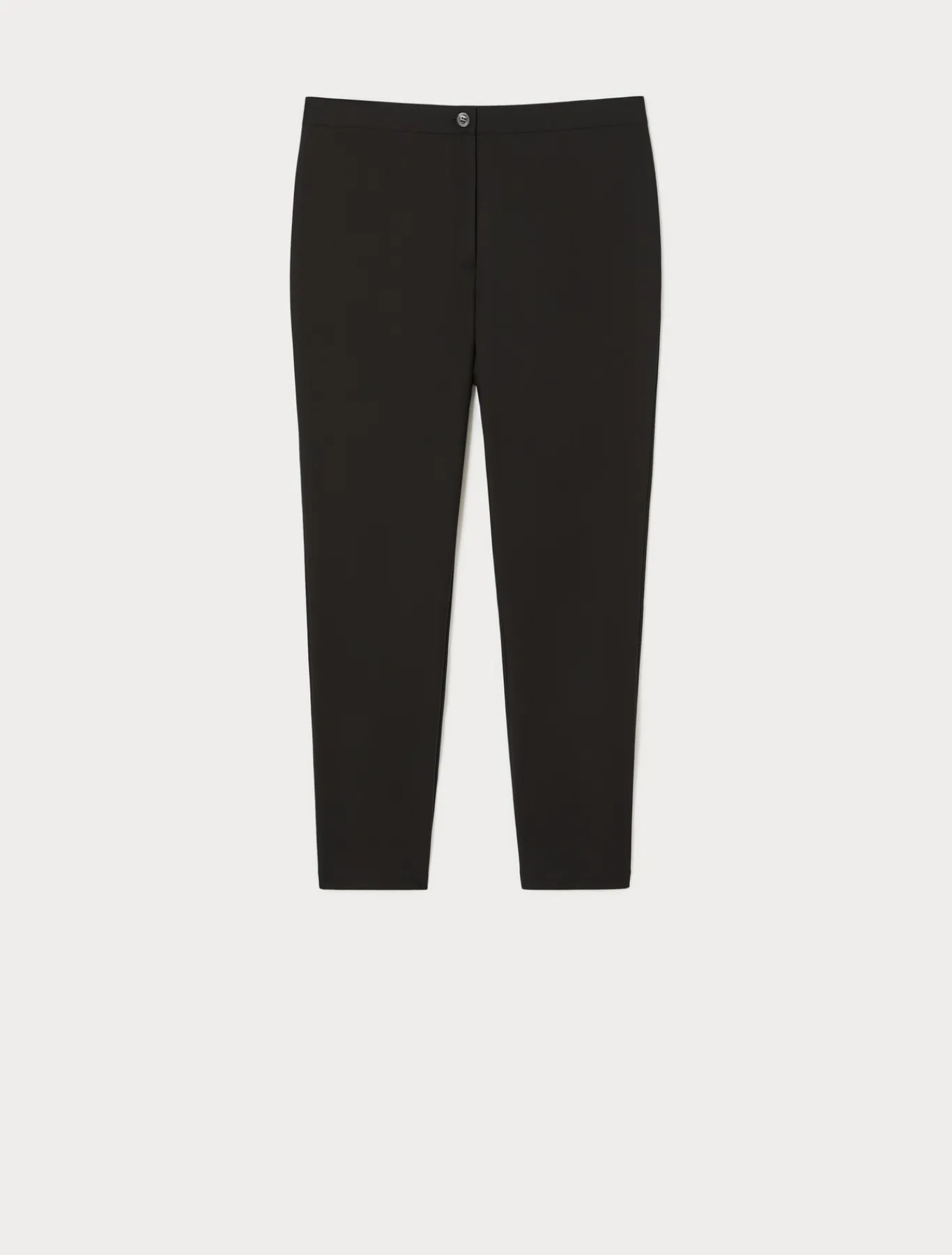 Marina Rinaldi Pantalon en toile de coton NOIR New