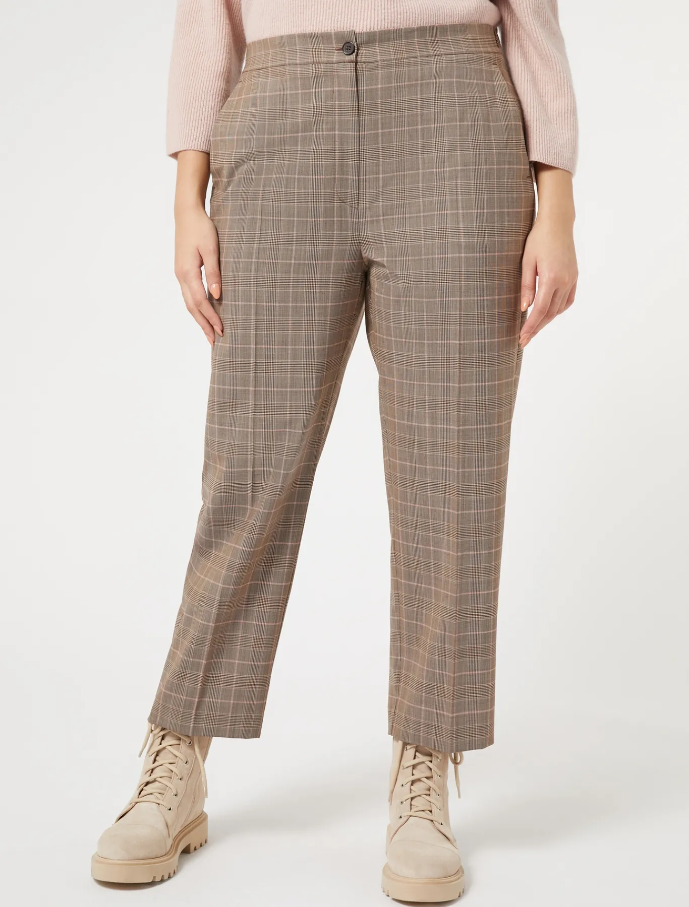 Marina Rinaldi Pantalon en toile de laine FARD Online