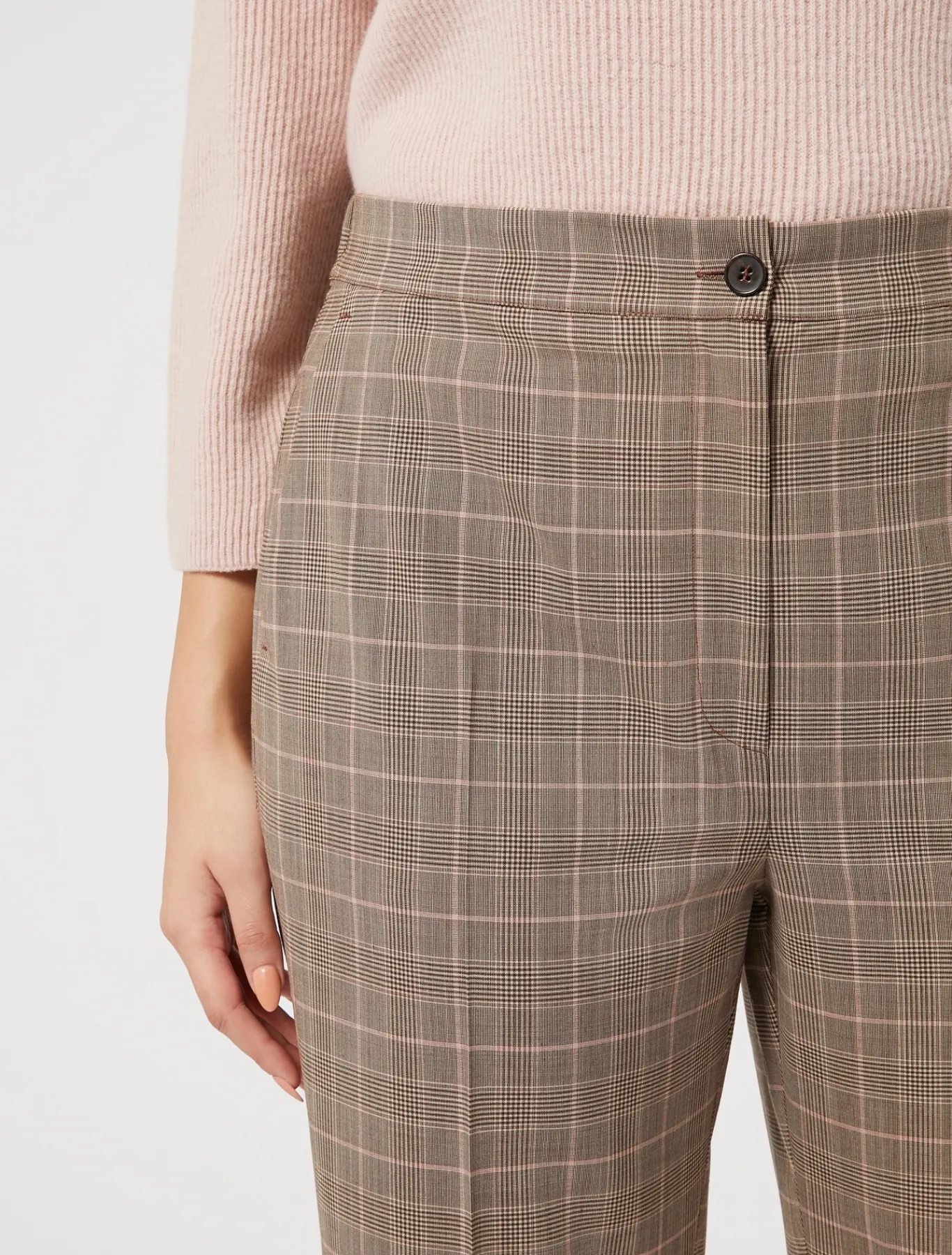 Marina Rinaldi Pantalon en toile de laine FARD Online