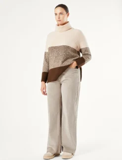 Marina Rinaldi Pantalon en velours GRISTOURTERELLE New