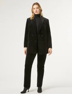 Marina Rinaldi Pantalon en velours NOIR Discount