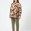 Marina Rinaldi Pantalon en velours de coton KAKI Outlet
