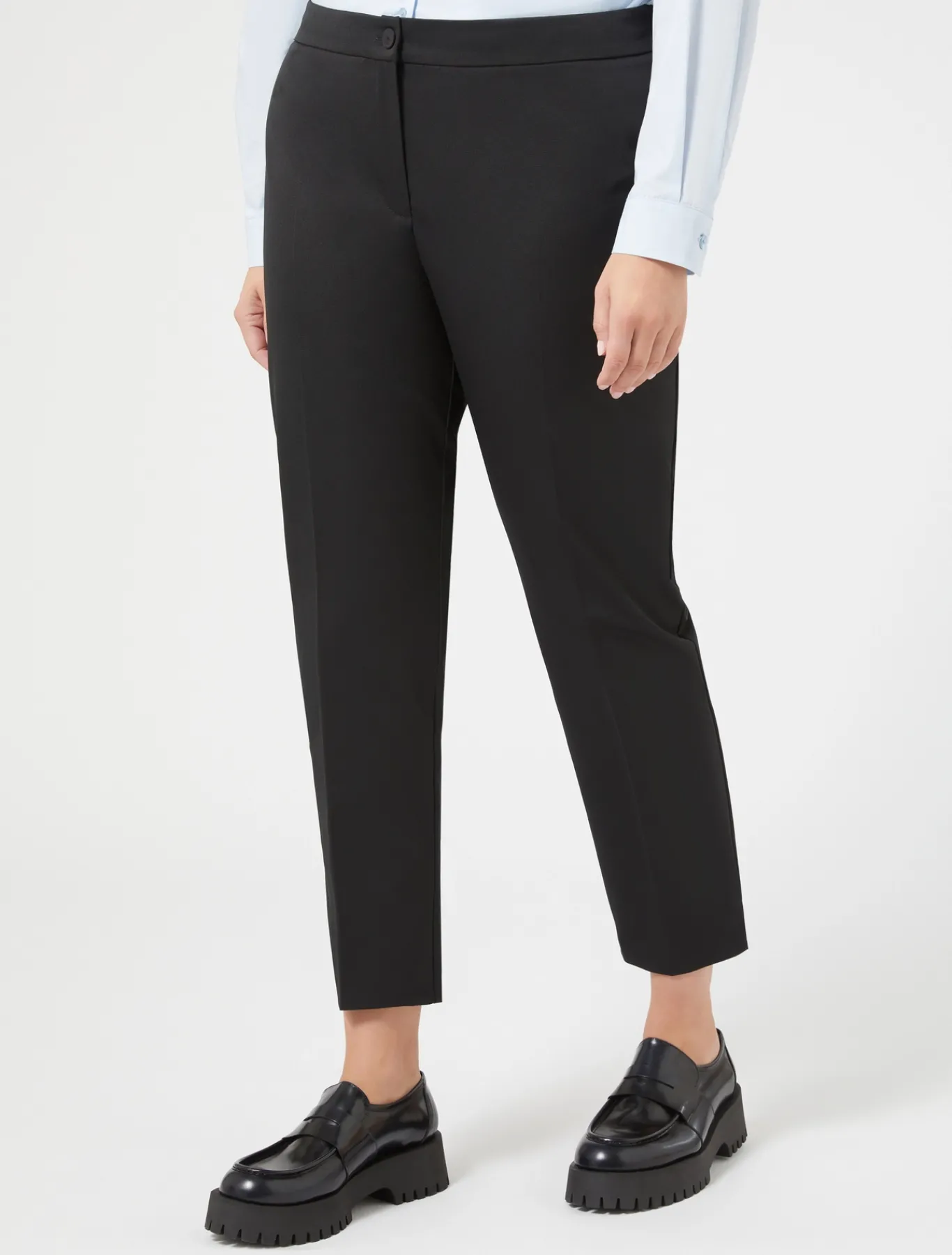 Marina Rinaldi Pantalon ottoman NOIR Fashion