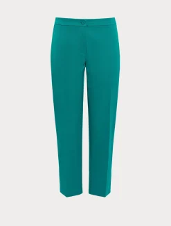 Marina Rinaldi Pantalon ottoman VERT Outlet