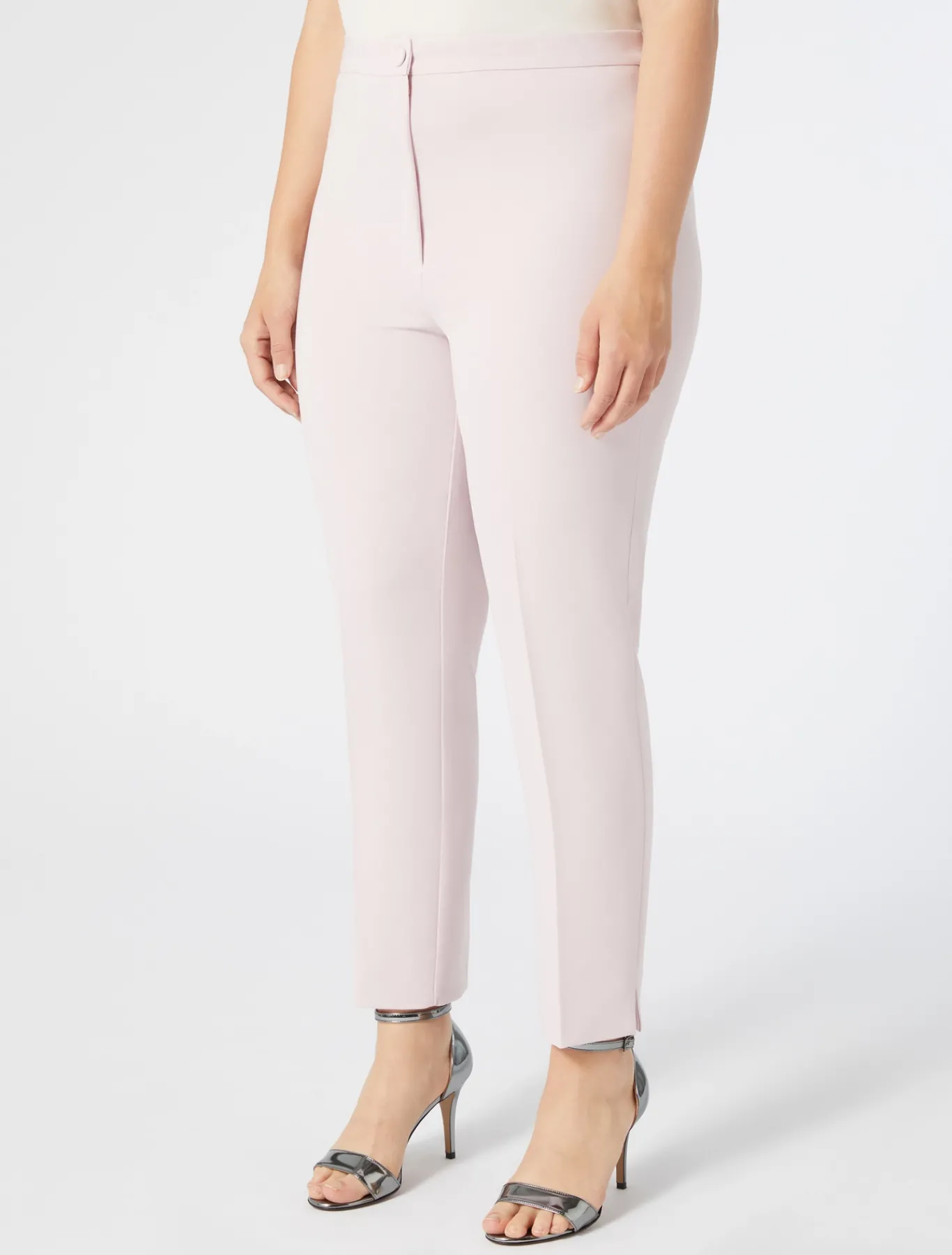 Marina Rinaldi Pantalon slim en cady triacétate ROSE Sale