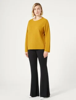 Marina Rinaldi Pantalon évasé en cady NOIR New