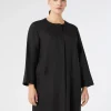 Marina Rinaldi Pardessus en lin NOIR New