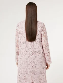 Marina Rinaldi Pardessus en macramé ROSE New