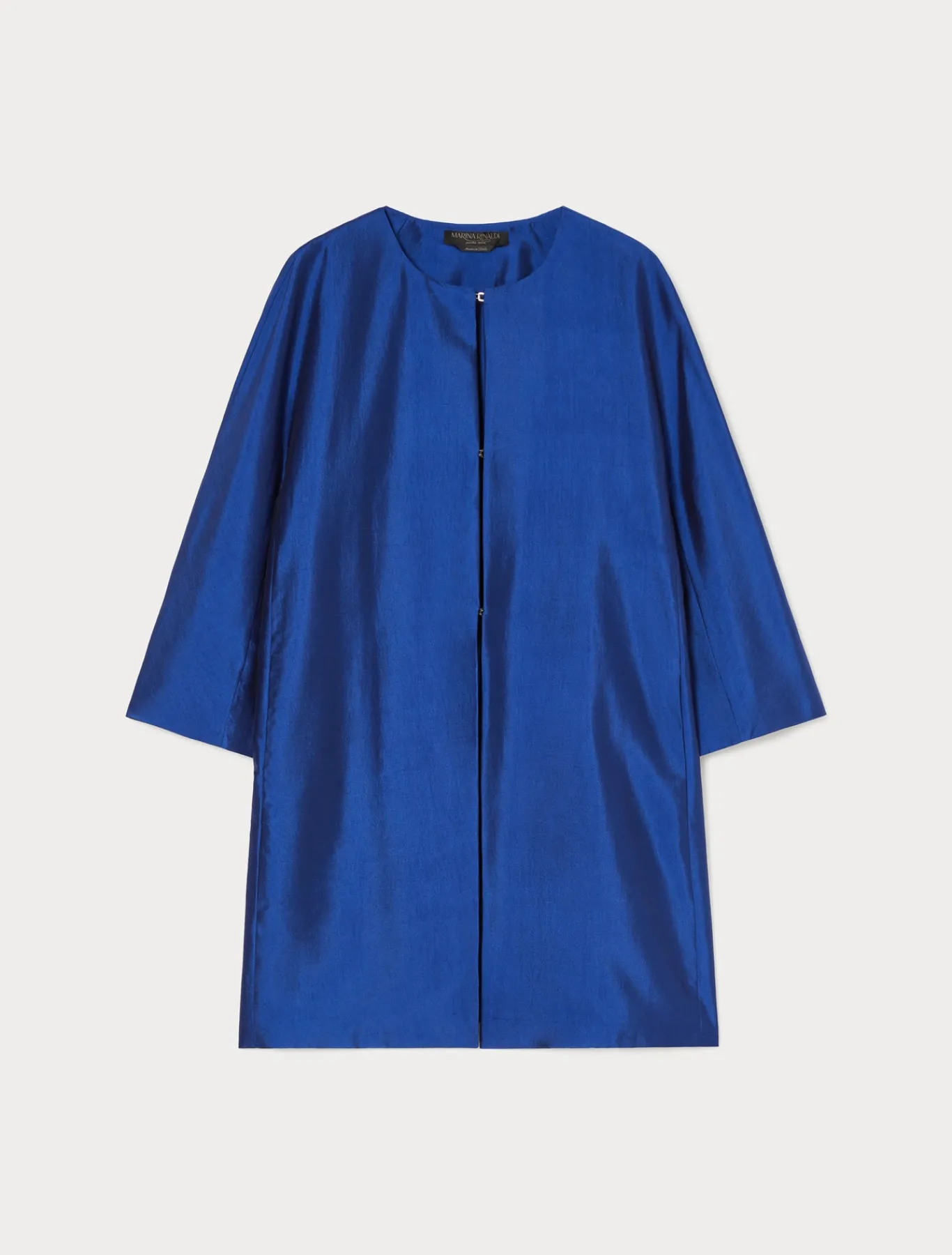 Marina Rinaldi Pardessus en shantung de soie VIOLET Hot