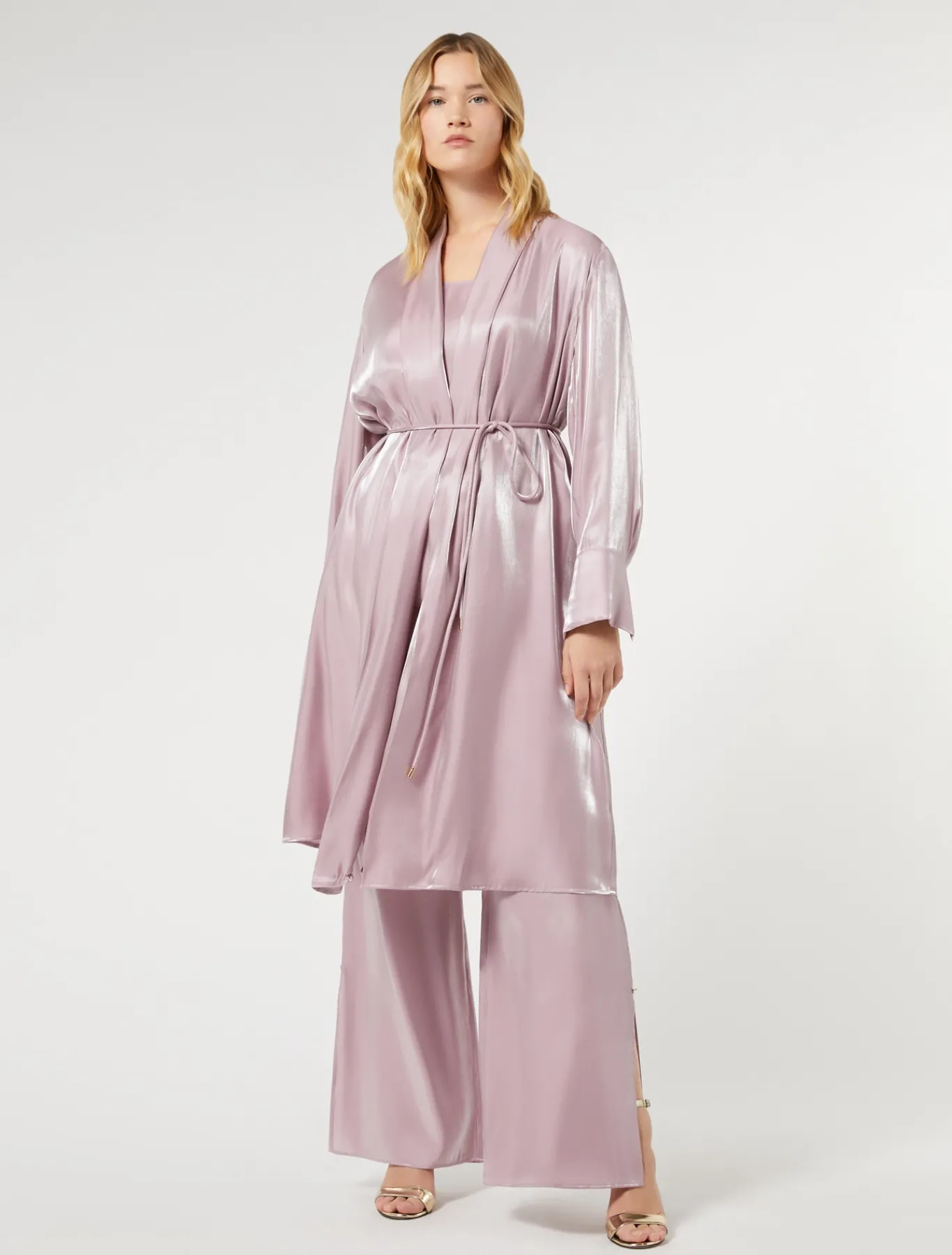 Marina Rinaldi Pardessus en viscose ROSE Sale