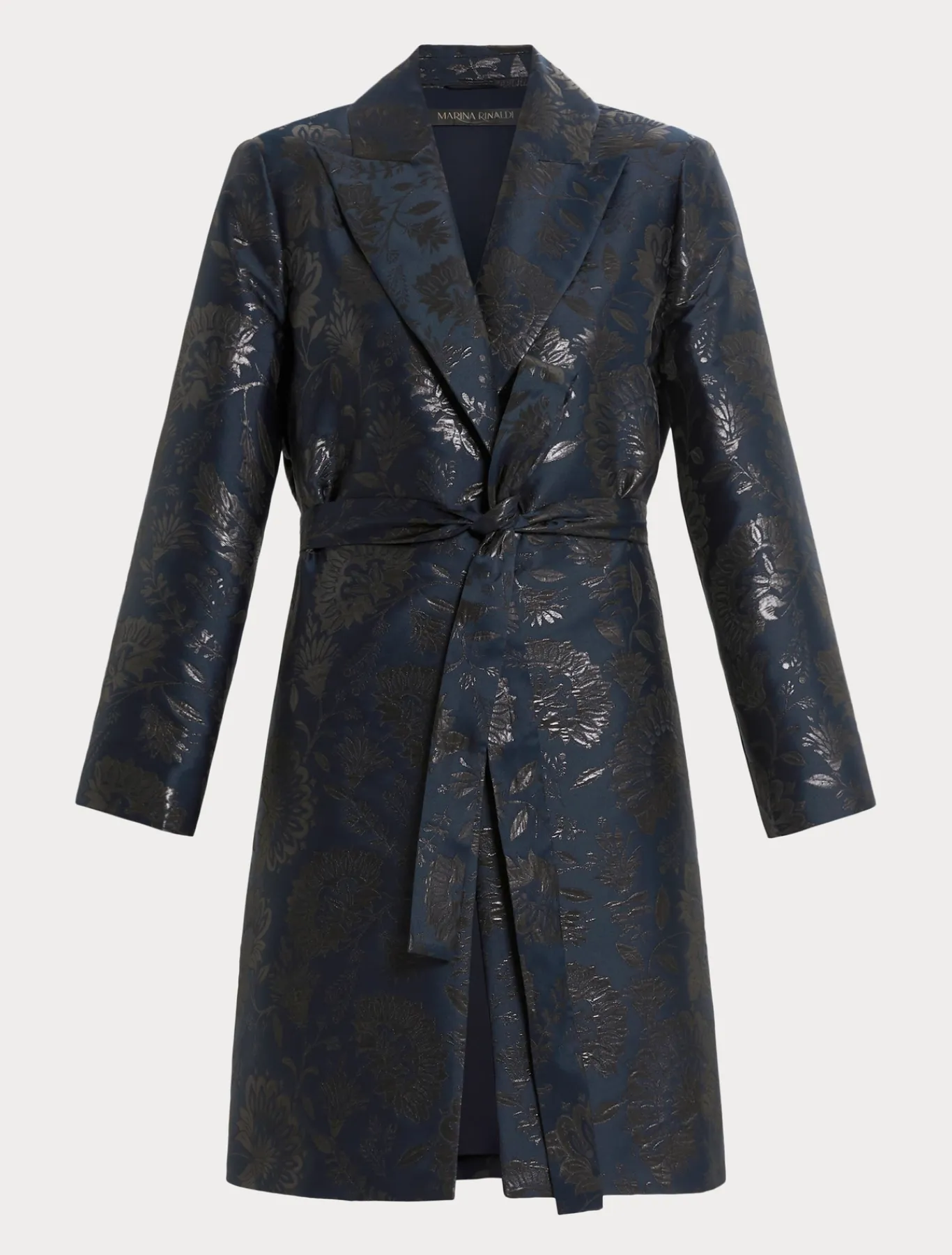 Marina Rinaldi Pardessus jacquard BLEUNUIT Fashion