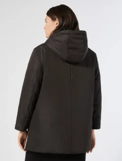 Marina Rinaldi Parka réversible en toile technique déperlante NOIR Online