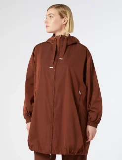 Marina Rinaldi Parkas en toile de nylon CUIVRE Online