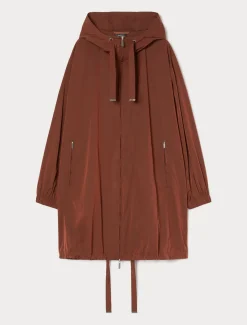 Marina Rinaldi Parkas en toile de nylon CUIVRE Online