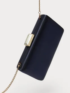 Marina Rinaldi Pochette en satin BLEUMARINE Online