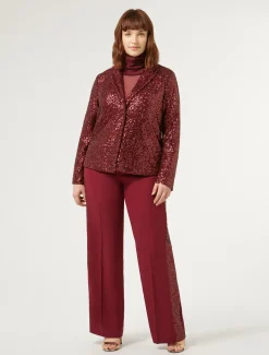 Marina Rinaldi Pull à col roulé en tulle stretch RUBIS Discount