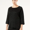 Marina Rinaldi Pull à paillettes NOIR Clearance