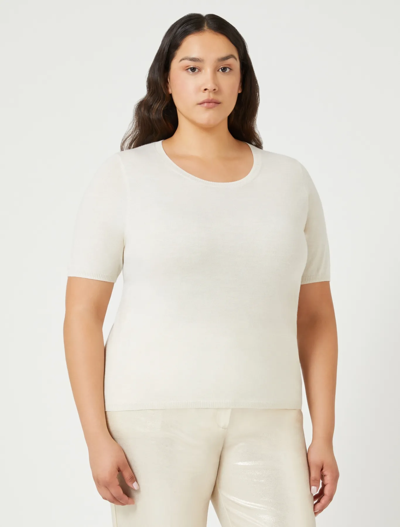 Marina Rinaldi Pull en cachemire IVOIRE Best