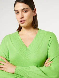 Marina Rinaldi Pull en cachemire LIME Sale