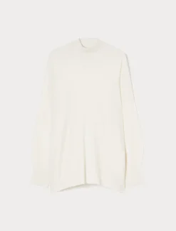 Marina Rinaldi Pull en cachemire BLANC New