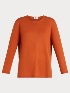 Marina Rinaldi Pull en cachemire ROUGEORANGE Clearance