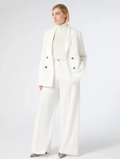 Marina Rinaldi Pull en cachemire BLANC New