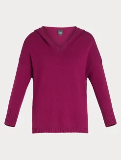 Marina Rinaldi PULL en cachemire mélangé BORDEAUX Discount