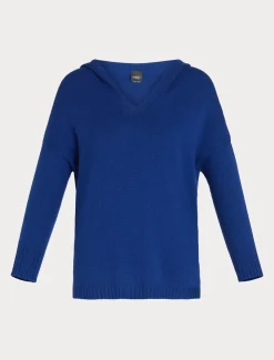 Marina Rinaldi PULL en cachemire mélangé BLEUET Discount