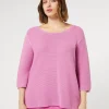 Marina Rinaldi Pull en coton ROSE Sale
