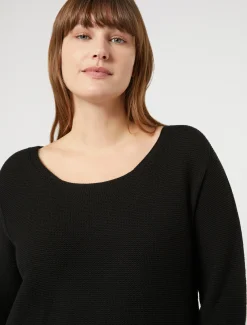 Marina Rinaldi Pull en coton NOIR Sale