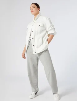 Marina Rinaldi Pull en coton lurex BLANCNEUTRE Fashion