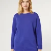 Marina Rinaldi Pull en fil de laine VIOLET New