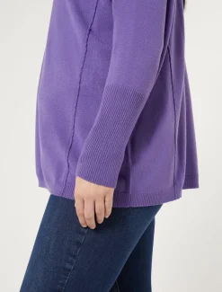 Marina Rinaldi Pull en fil de laine VIOLET Discount