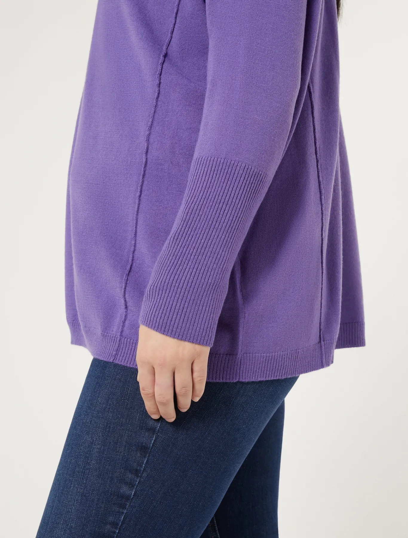 Marina Rinaldi Pull en fil de laine VIOLET Discount