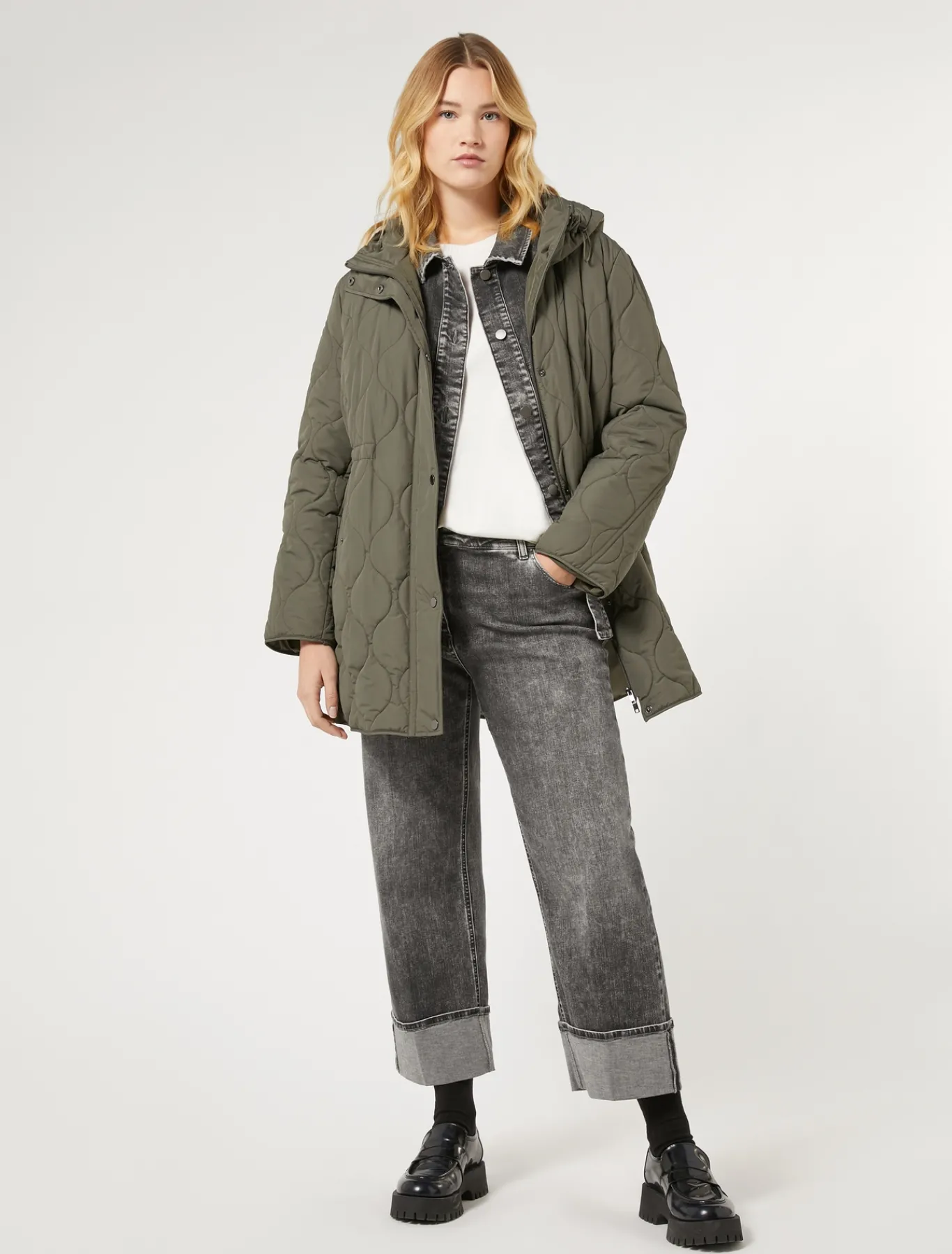 Marina Rinaldi Pull en fil de laine BLANC Sale