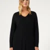 Marina Rinaldi Pull en fil de viscose NOIR Discount