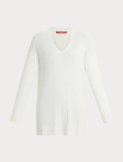 Marina Rinaldi Pull en fil de viscose BLANC Sale