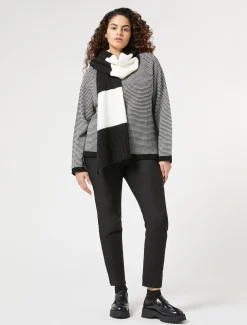 Marina Rinaldi Pull en fil de viscose mélangée NOIR Sale