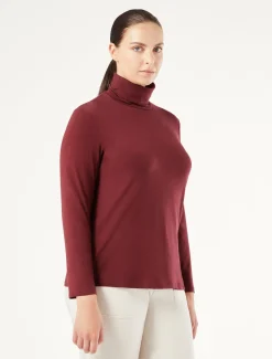 Marina Rinaldi Pull en jersey AUBERGINE Outlet