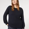 Marina Rinaldi Pull en laine BLEUNUIT Discount