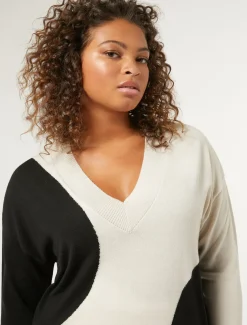 Marina Rinaldi Pull en laine IVOIRE New