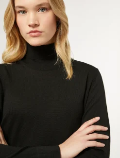 Marina Rinaldi Pull en laine NOIR Fashion